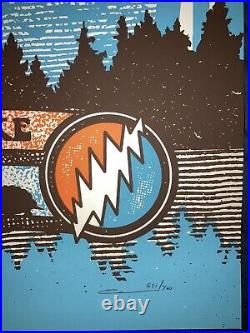 Dead & Company Star Lake Burgettstown VIP 2023 Show Poster Bob Weir Mayer And Co