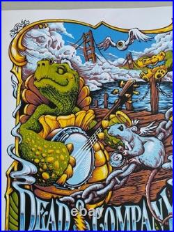 Dead & Company Summer Tour 2017 Poster Signed by Artist, numbered 4752/7075