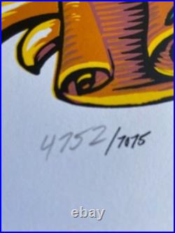 Dead & Company Summer Tour 2017 Poster Signed by Artist, numbered 4752/7075