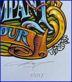 Dead & Company Summer Tour 2017 Poster Signed by Artist, numbered 4752/7075