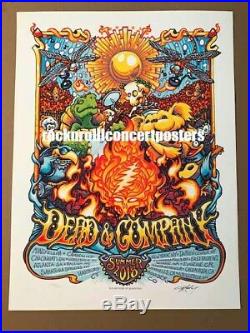Dead & Company Summer Tour 2018 Poster By AJ Masthay Mint Condition Not Emek