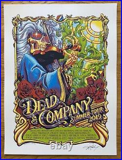 Dead & Company Summer Tour 2019 Original Silkscreen Gig Poster Masthay Grateful