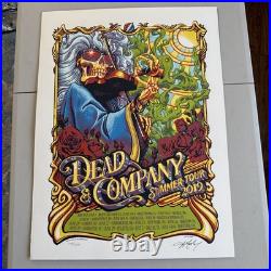 Dead & Company Summer Tour 2019 Poster Print Signed By Artist #1145/1550