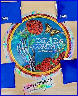 Dead & Company The Final Tour 2023 Poster By Justin Helton SIGNED #'d Swirl FOIL