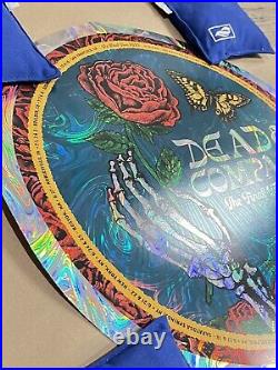 Dead & Company The Final Tour 2023 Poster By Justin Helton SIGNED #'d Swirl FOIL
