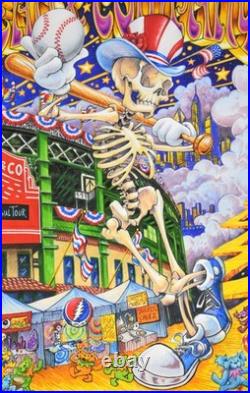 Dead & Company The Final Tour 2023 Poster, Chicago IL, AJ Masthay S/N 3054/3500