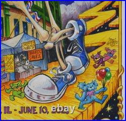 Dead & Company The Final Tour 2023 Poster, Chicago IL, AJ Masthay S/N 3054/3500