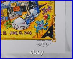 Dead & Company The Final Tour 2023 Poster, Chicago IL, AJ Masthay S/N 3054/3500
