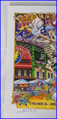 Dead & Company The Final Tour 2023 Poster, Chicago IL, AJ Masthay S/N 3054/3500