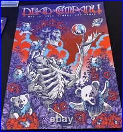 Dead & Company The Sphere Las Vegas Event Poster 5/15/25 Grateful Dead