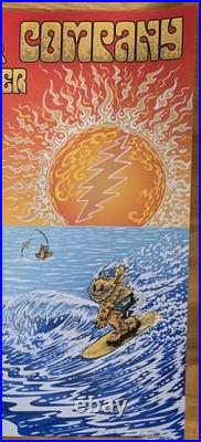 Dead & Company Uncut Concert Poster 2017 FLORIDA Miami + Orlando DuBois VERYRARE
