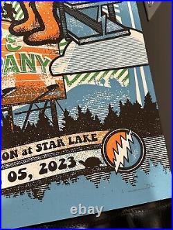 Dead & Company VIP 2023 POSTER Pittsburgh Star Lake Burgettstown #89 of 700