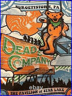 Dead & Company VIP 2023 POSTER Pittsburgh Star Lake Burgettstown #89 of 700