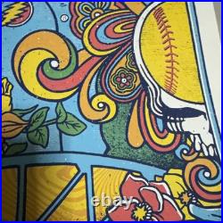 Dead & Company VIP Gig Poster CitiField NY 2023 Baseball Skeleton NIGHT 1 Print