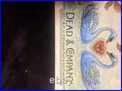 Dead & Company VIP Poster EMEK Hand Signed BIRDS OF A FEATHER Match Butterflies