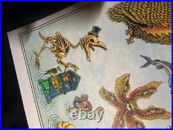 Dead & Company VIP Poster EMEK Hand Signed BIRDS OF A FEATHER Match Butterflies Dead & Company VIP Poster EMEK Hand Signed BIRDS OF A FEATHER Match Butterflies