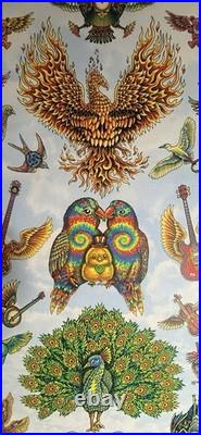 Dead & Company VIP Poster EMEK Hand Signed BIRDS OF A FEATHER Match Butterflies