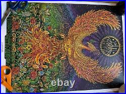 Dead & Company VIP concert poster from Hartford show signed and numbered by EMEK