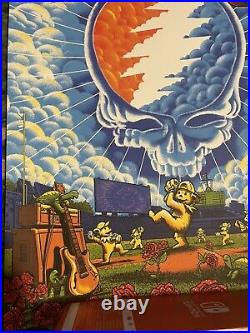 Dead & Company Wrigley Field Poster 2021 Chicago James Flames LE 156/200 Signed