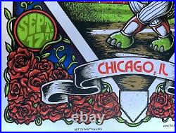 Dead & Company Wrigley field Poster 2021 9/17 chicago concert tour cubs baseball