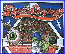 Dead & Company Wrigley field Poster 2021 9/17 chicago concert tour cubs baseball