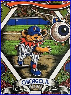 Dead & Company Wrigley field Poster 2021 9/18 chicago concert night 2