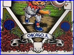Dead & Company Wrigley field Poster 2021 9/18 chicago concert night 2