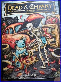 Dead & Conpany Detroit 2017 Poster