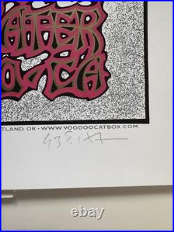 Dead & Friends Poster 2003 Valentine Original Silkscreen Signed by Gary Houston