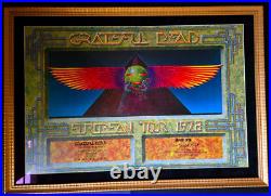 Dead MINT Museum Quality Grateful Dead Egypt 1978 Alton Kelley AOR 4.239 Poster