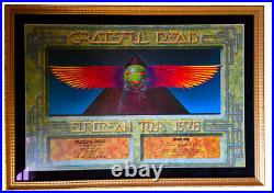 Dead MINT Museum Quality Grateful Dead Egypt 1978 Alton Kelley AOR 4.239 Poster
