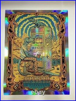 Dead and Co. Company Las Vegas SPHERE FOIL Poster Owen Murphy Slot Machine #/335