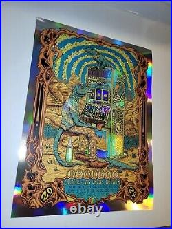 Dead and Co. Company Las Vegas SPHERE FOIL Poster Owen Murphy Slot Machine #/335