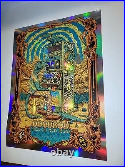 Dead and Co. Company Las Vegas SPHERE FOIL Poster Owen Murphy Slot Machine #/335