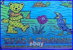 Dead and Co. Limited Release Poster UNCUT GORGE JULY 7/8 2023 Hughes 489/780
