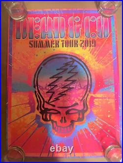 Dead & and Co Poster 2019 Summer Tour Poster #687/1400 1st Edition Kii Arens