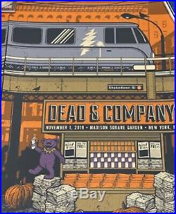 Dead and Company 10/31-11/1 MSG VIP Poster Set