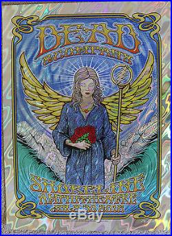Dead and Company 2016 Summer Tour Shoreline 7-30-16 Signed Numbered Foil Poster