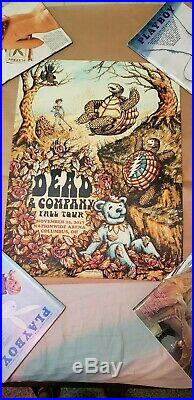 Dead and Company 2017 Columbus, OH Poster Fall tour (only 500 printed)