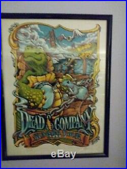 Dead and Company 2017 Summer Tour VIP Poster (Framed)