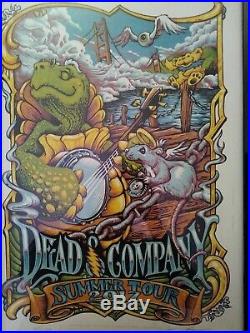 Dead and Company 2017 Summer Tour VIP Poster (Framed)