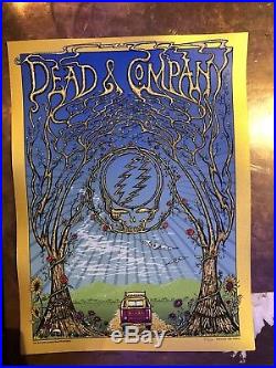 Dead and Company 2018 Lockn Poster. Mike Dubois FOIL