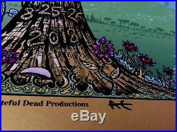 Dead and Company 2018 Lockn Poster. Mike Dubois FOIL. AE #. 134-1150