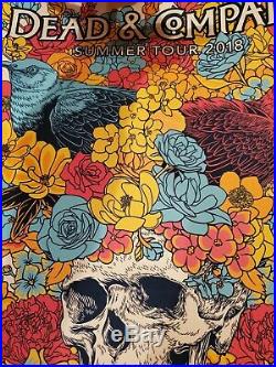 Dead and Company 2018 Summer Tour VIP Poster #/8000 Signed John Vogl