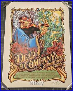 Dead and Company 2019 Summer Tour Poster #1090/1500 AJ Masthay GDP NEW 6/18/19