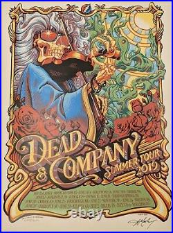 Dead and Company 2019 Summer Tour Poster #1090/1500 AJ Masthay GDP NEW 6/18/19