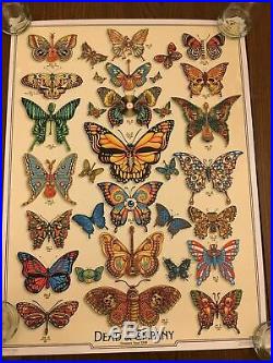 Dead and Company 2019 Summer Tour VIP Butterfly Poster