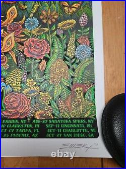 Dead and Company 2021 Tour VIP Poster signed & hand #d by EMEK