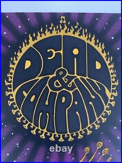 Dead and Company 2021 Tour VIP Poster signed & hand #d by EMEK 9/3 #1923