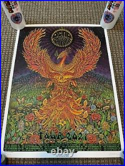 Dead and Company 2021 VIP Poster Signed & Numbered by EMEK